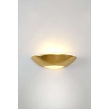 Holländer MATTEO wall light gold, 1-light source