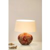 Holländer TOULOUSE OVAL table lamp beige, red, 1-light source