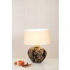 Holländer TOULOUSE OVAL table lamp brown, gold, black, 1-light source