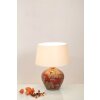Holländer TOULOUSE table lamp grey, red, 1-light source