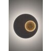 Holländer LUNA RUND GROß wall light LED brown, gold, black, 1-light source