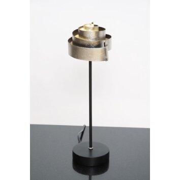 Holländer PICCOLA BANDEROLE table lamp black, silver, 1-light source
