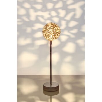 Holländer SFERA GRANDE table lamp brown, gold, 1-light source