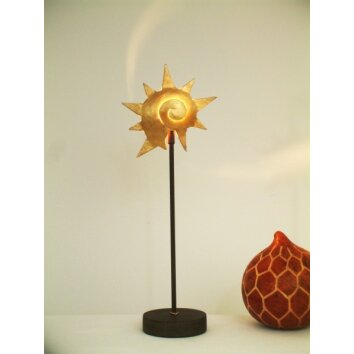 Holländer PICCOLA LUMACHE table lamp brown, gold, 1-light source