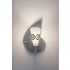 Holländer DOPPIONE LINKS wall light silver, 1-light source