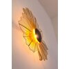 Holländer Tremolo wall light brown, gold, black, 1-light source