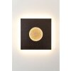 Holländer LUNA wall light LED brown, gold, black, 1-light source