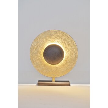 Holländer VILLINO table lamp brown, gold, black, 3-light sources