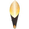 Holländer FIACCOLA wall light brown, gold, black, 1-light source