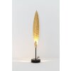 Holländer PENNA table lamp brown, gold, black, 1-light source