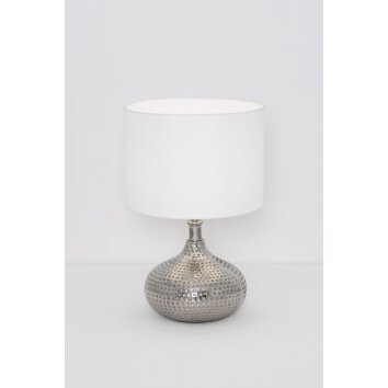 Holländer VARIAZIONE table lamp silver, 1-light source