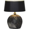 Holländer MARY table lamp gold, black, silver, 1-light source
