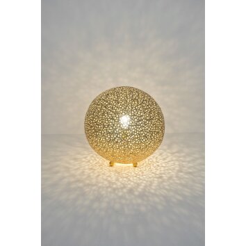 Holländer LILY table lamp gold, 1-light source