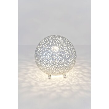 Holländer LILY table lamp silver, 1-light source