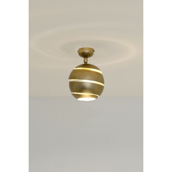 Holländer SUOPARE ceiling light gold, 1-light source