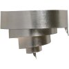 Holländer BANDEROLE RECHTS Wall Light silver, 1-light source