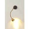 Holländer SNAIL TWO Wall Light brown, gold, black, 1-light source