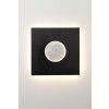 Holländer LUNA QUADRAT GROSS Wall Light LED brown, black, silver, 1-light source