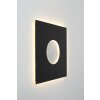 Holländer LUNA QUADRAT GROSS Wall Light LED brown, black, silver, 1-light source
