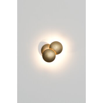 Holländer BOLLADARIA PICCOLO Wall Light LED gold, 2-light sources