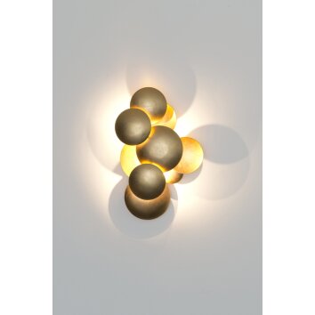 Holländer BOLLADARIA PICCOLO Wall Light LED gold, 3-light sources