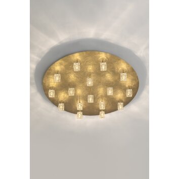 Holländer LUCENTE Ceiling light gold, 16-light sources