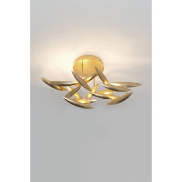 Holländer REGATTA Ceiling light LED gold, 9-light sources