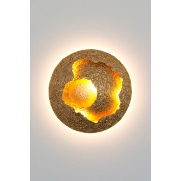 Holländer NIDODIVESPE Ceiling light LED gold, 1-light source