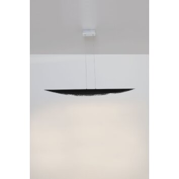 Holländer CHIASSO Pendant Light LED silver, 4-light sources
