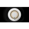 Grossmann FLAT Ceiling Light LED brown, gold, white, 1-light source