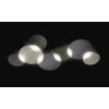 Grossmann CIRC Ceiling Light LED grey, silver, 1-light source