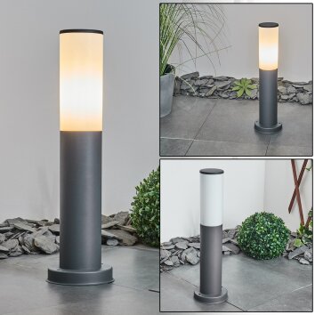 CASERTA pedestal light anthracite, 1-light source