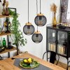REIDEN Pendant Light black, 3-light sources