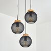 REIDEN Pendant Light black, 3-light sources