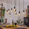 TREHERNE Pendant Light Ecru, black, 9-light sources