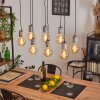 TYLDOM Pendant Light Oxidised Silver, black, 8-light sources