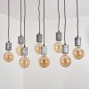 TYLDOM Pendant Light Oxidised Silver, black, 8-light sources