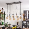 TYLDOM Pendant Light Oxidised Silver, black, 8-light sources