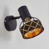 TARASP Wall Light black, 1-light source