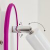 CABRI Wall Light LED chrome, purple, white, 1-light source