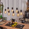 AJACCIO Pendant Light black, 8-light sources