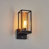 PALANGA Outdoor Wall Light black, 1-light source, Motion sensor