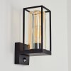 PALANGA Outdoor Wall Light black, 1-light source, Motion sensor