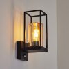 PALANGA Outdoor Wall Light black, 1-light source, Motion sensor