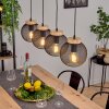 REIDEN Pendant Light black, 4-light sources