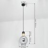 TUVALU Pendant Light black, 1-light source