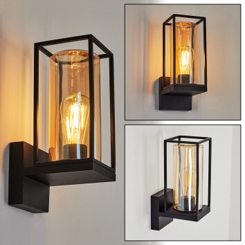 PALANGA Outdoor Wall Light black, 1-light source