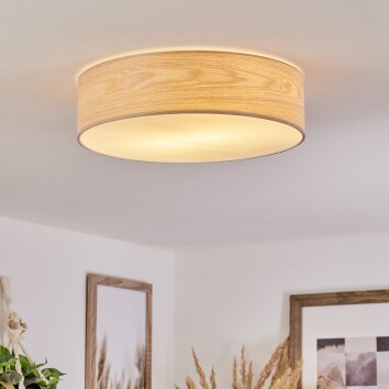 MAGDALENA Ceiling Light Ecru, white, 2-light sources