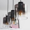 WICHIT Pendant Light black, 3-light sources