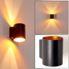 Wall Light Letsbo black-gold, 1-light source